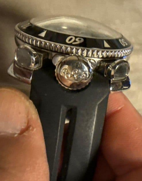 ガガミラノ 1611 クロノグラフ 電池新品 個人主観美品 送料込