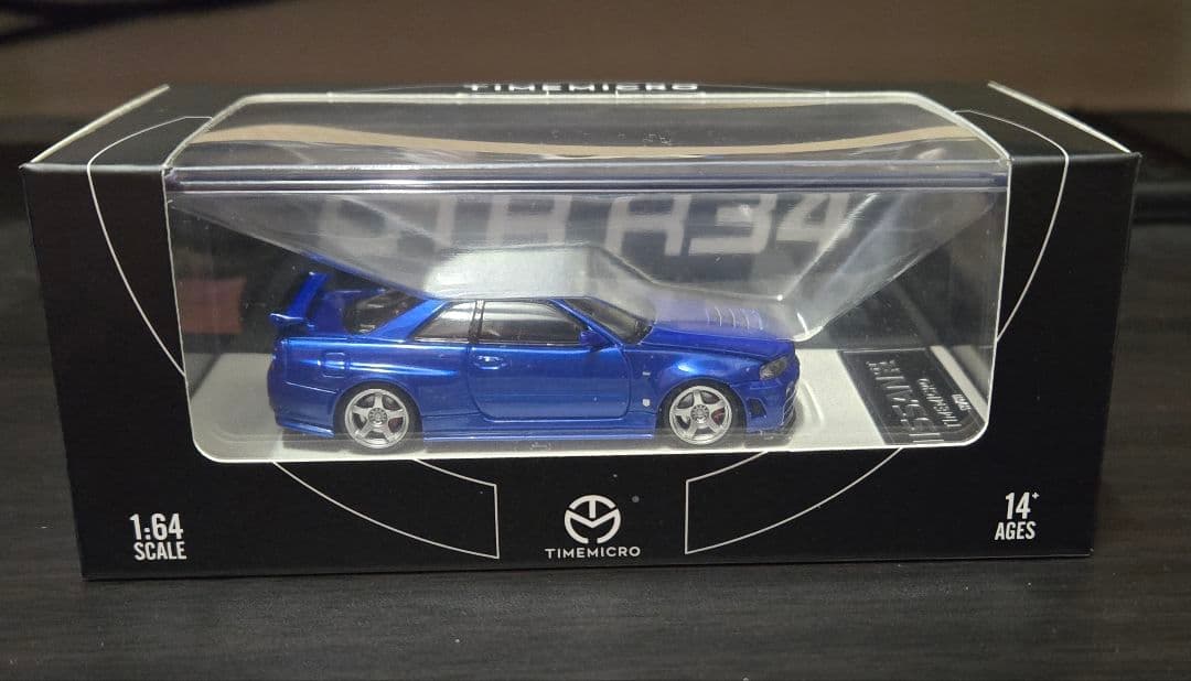 TIME MICRO 限定699台 R34GT-R 1/64 トミカより精巧！