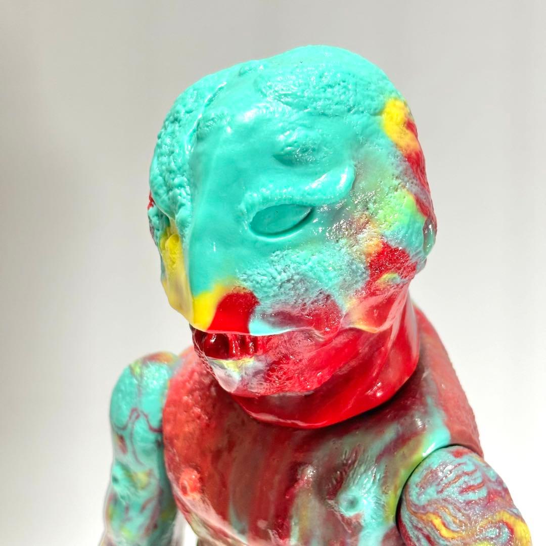 シカルナ工房 【サラマ】 マーブル成形 ソフビ インディーズ スペル