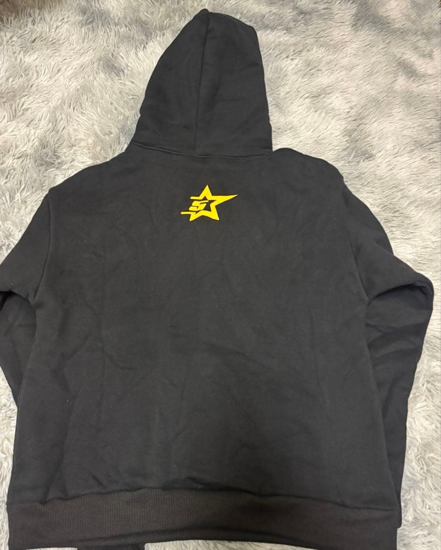 sp5der p＊nk ブラック パーカー