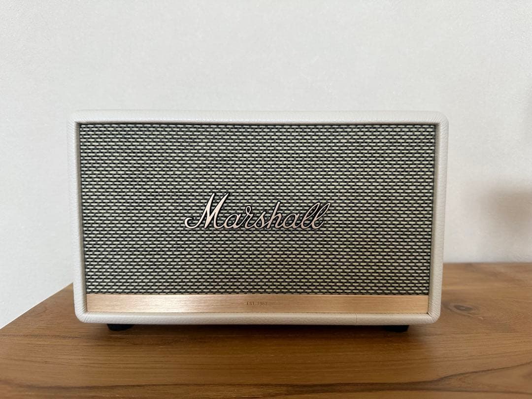 Marshall Bluetoothスピーカー ホワイト
