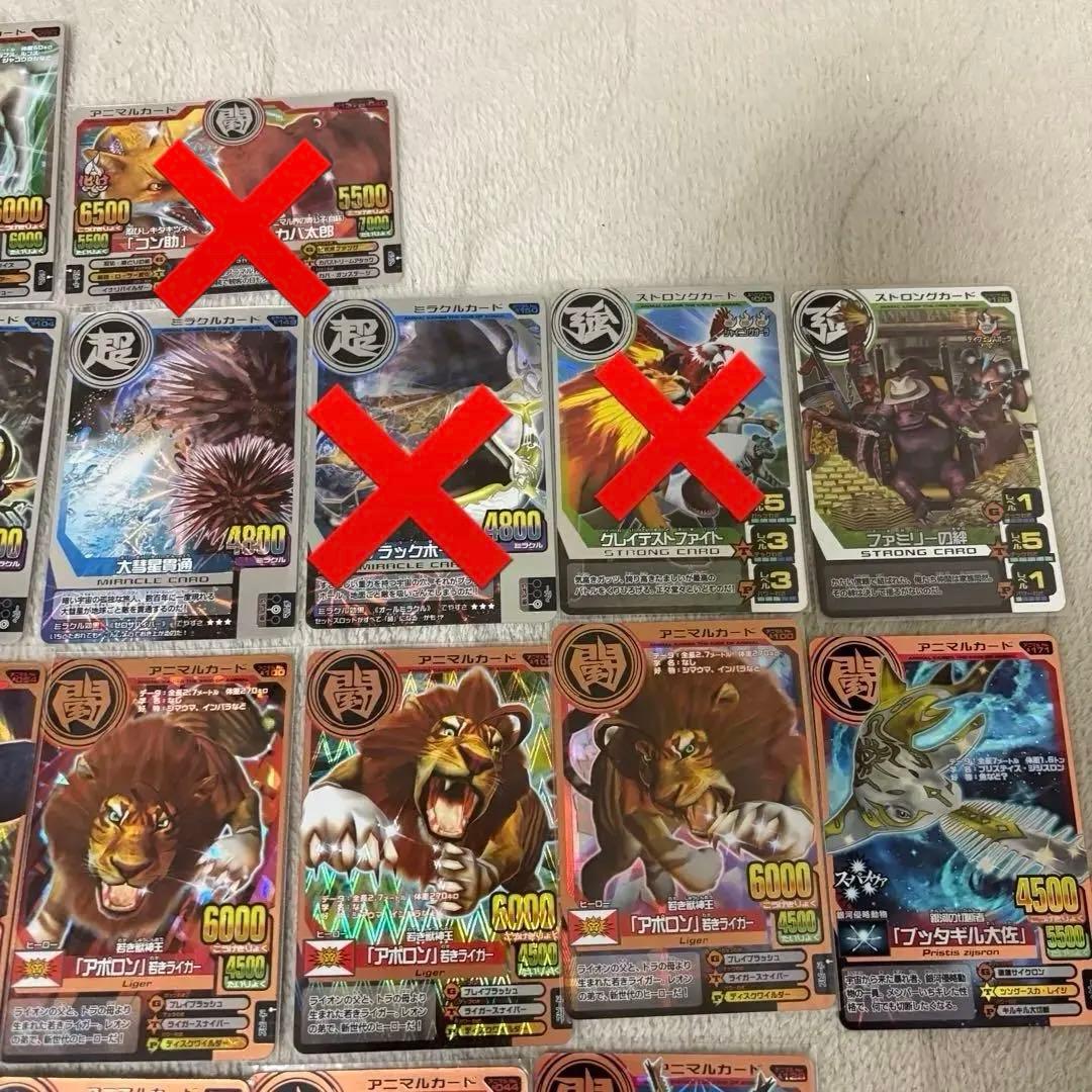 アニマルカイザー まとめ売り 約230枚