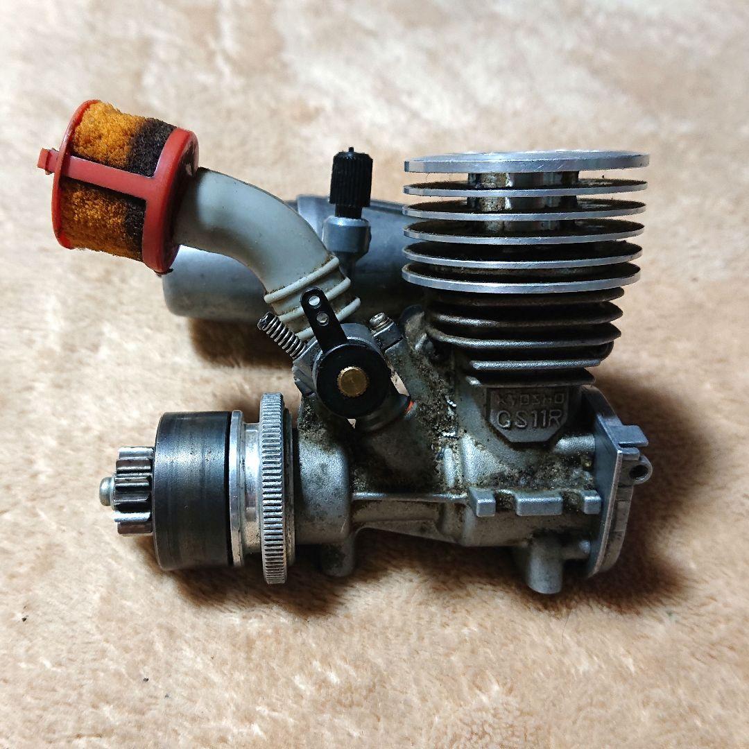 ラジコン エンジンカー 1/10 スカイライン 予備エンジン付き