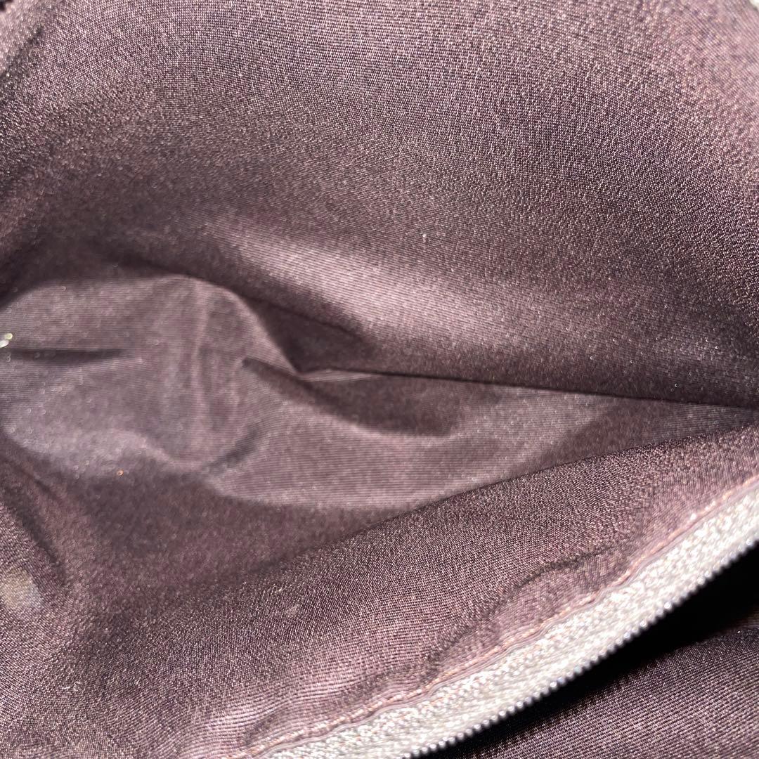 【美品】COACHコーチ ショルダーバッグ パイソン柄 レザー