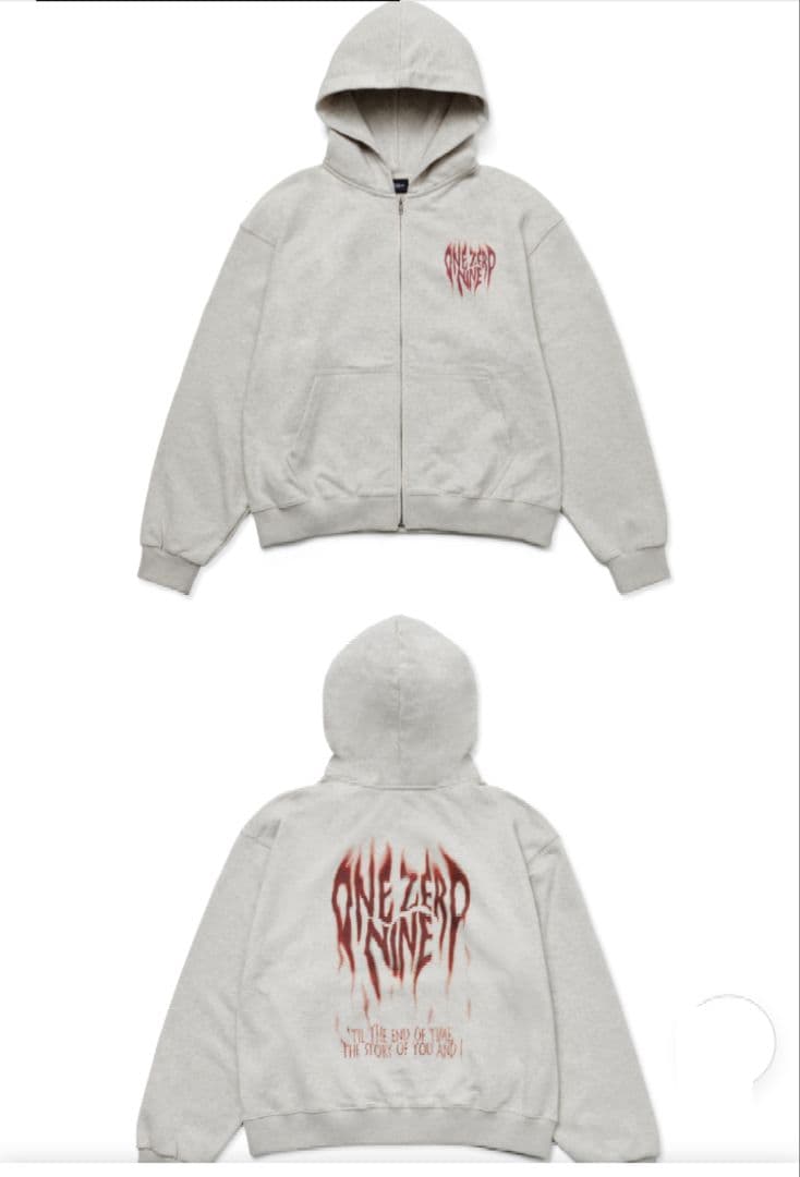 ENHYPENソンフン　ジップアップパーカー　Lサイズ　アイボリー