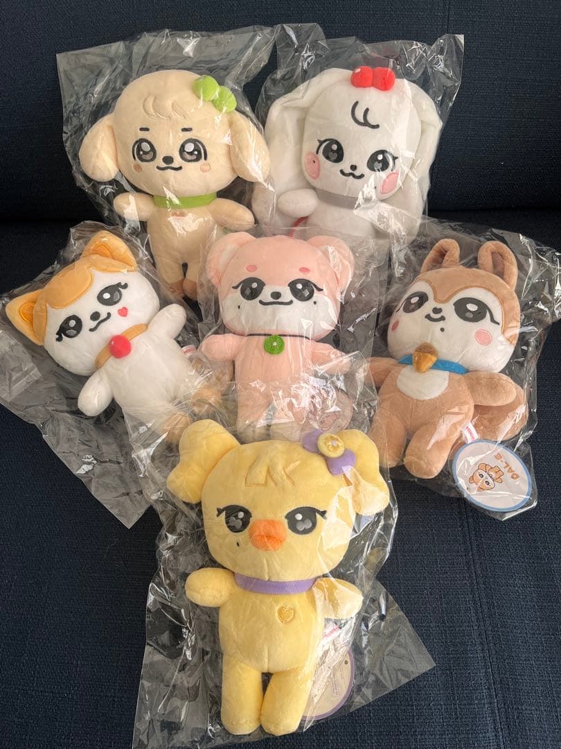 【新品未開封】IVE MINIVE/ぬいぐるみ20cm/コンプリート6体セット