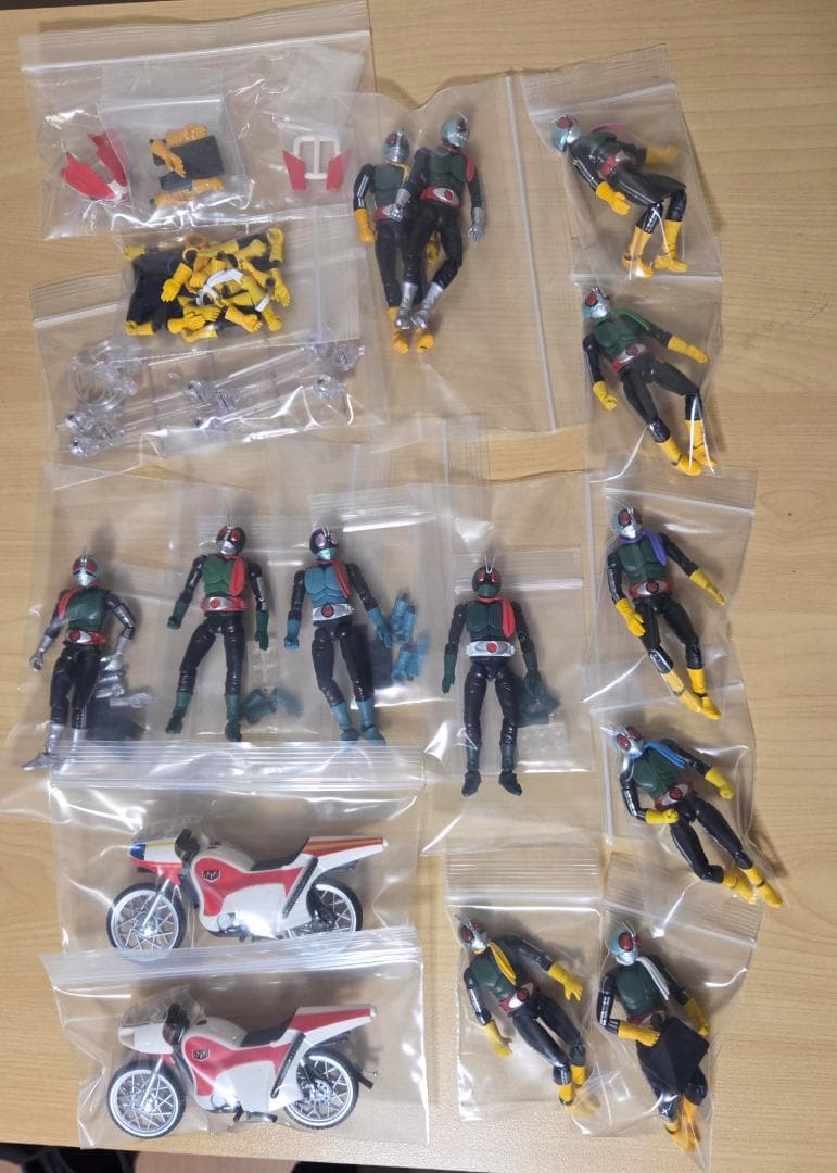 SHODO-X 仮面ライダー 1号 & 2号 & ショッカー「おまけ付き」