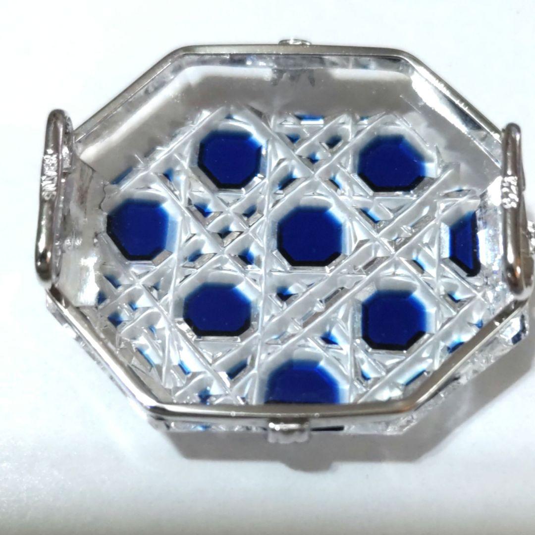 江戸切子帯留め伝統工芸