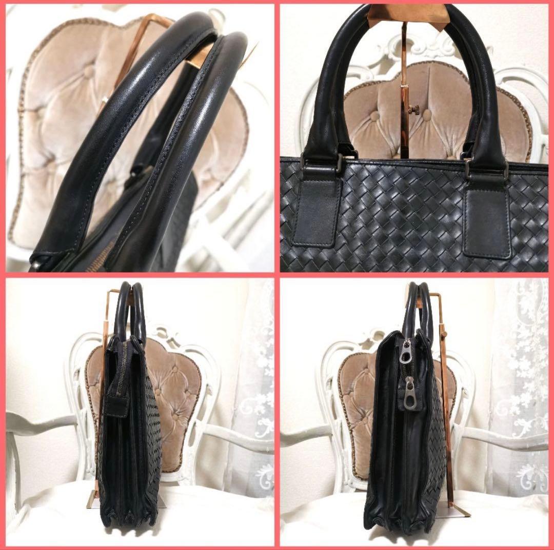 ボッテガ ヴェネタ イントレチャート ビジネスバッグ