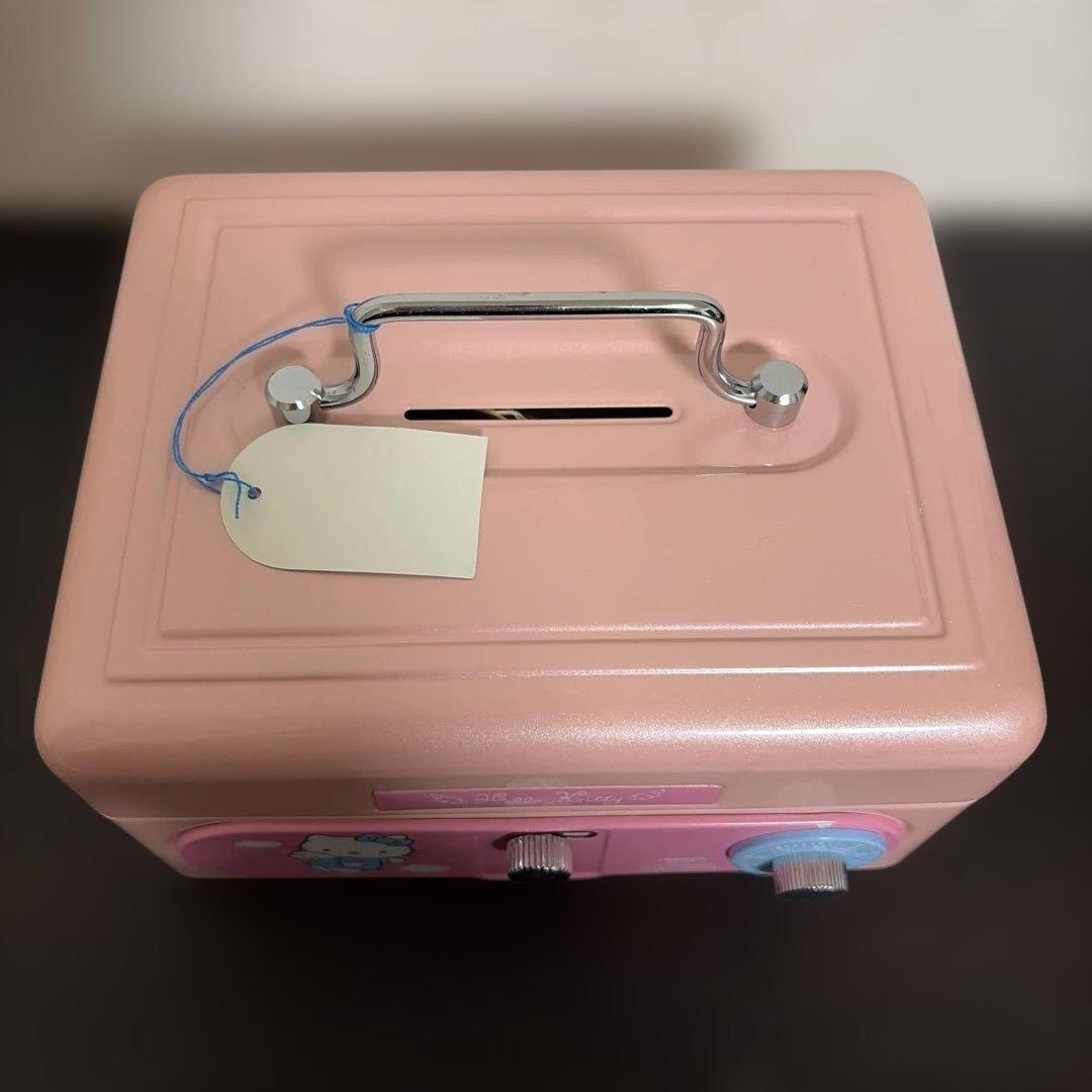 最終値下げ】レア ハローキティ エンジェル 手提げ金庫 1999年希少品