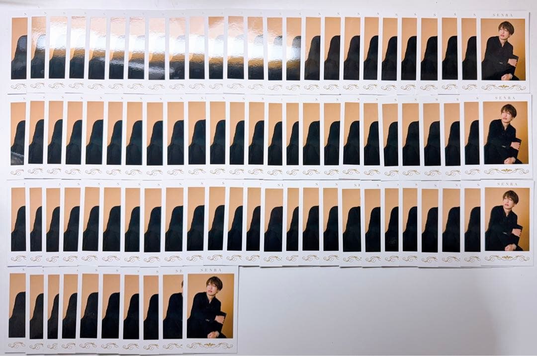 センラ ワンマンライブ 2024 MARCEL ミニフォトカード 黒スーツ 椅子 センラ ワンマンライブ 2024 MARCEL ミニフォトカード 黒スーツ 椅子