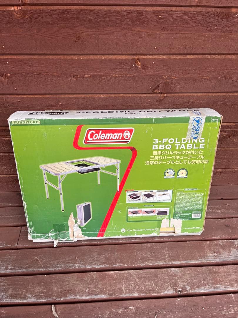 Coleman 三折BBQテーブル モデル170-7622