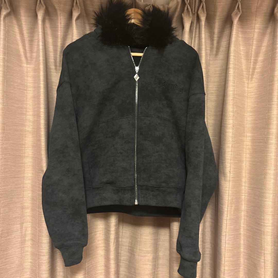 SUPPLIER サプライヤー　ファークロス ジップパーカー m 最終的値下げ