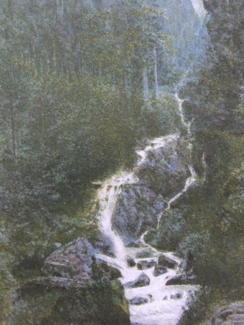 澤野文臣、【翳】、希少な額装用画集より、美品、新品額装付