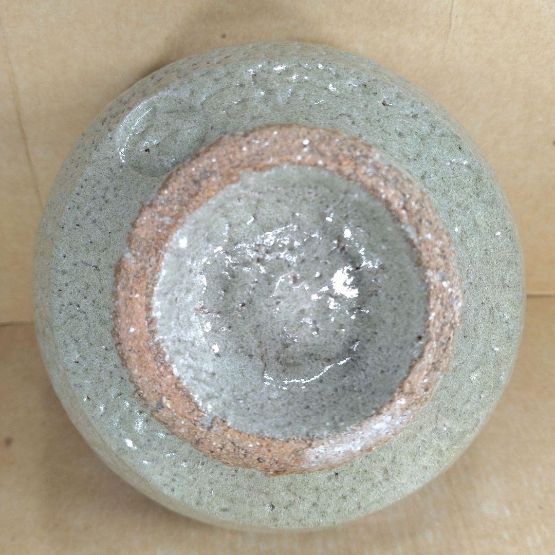 【本物保証】濱田庄司(浜田庄司) 縁黒茶碗 初窯 共箱 無傷 人間国宝 益子焼