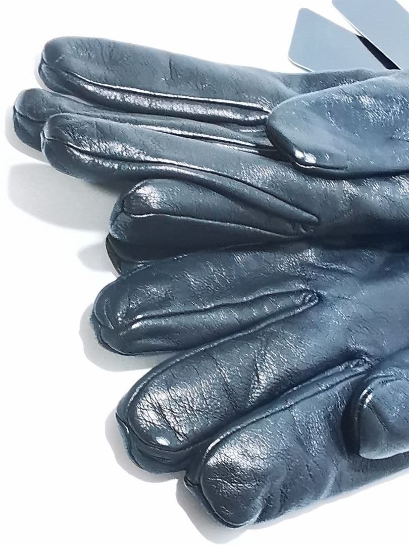 EMPORIO ARMANI ブラック レザー手袋