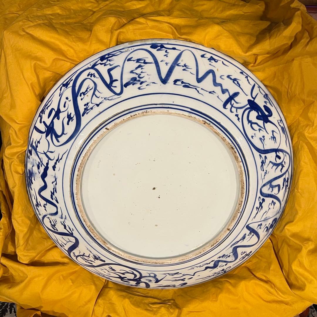 レア 骨董 伊万里 有田焼 大皿 40cmJapanesetraditional