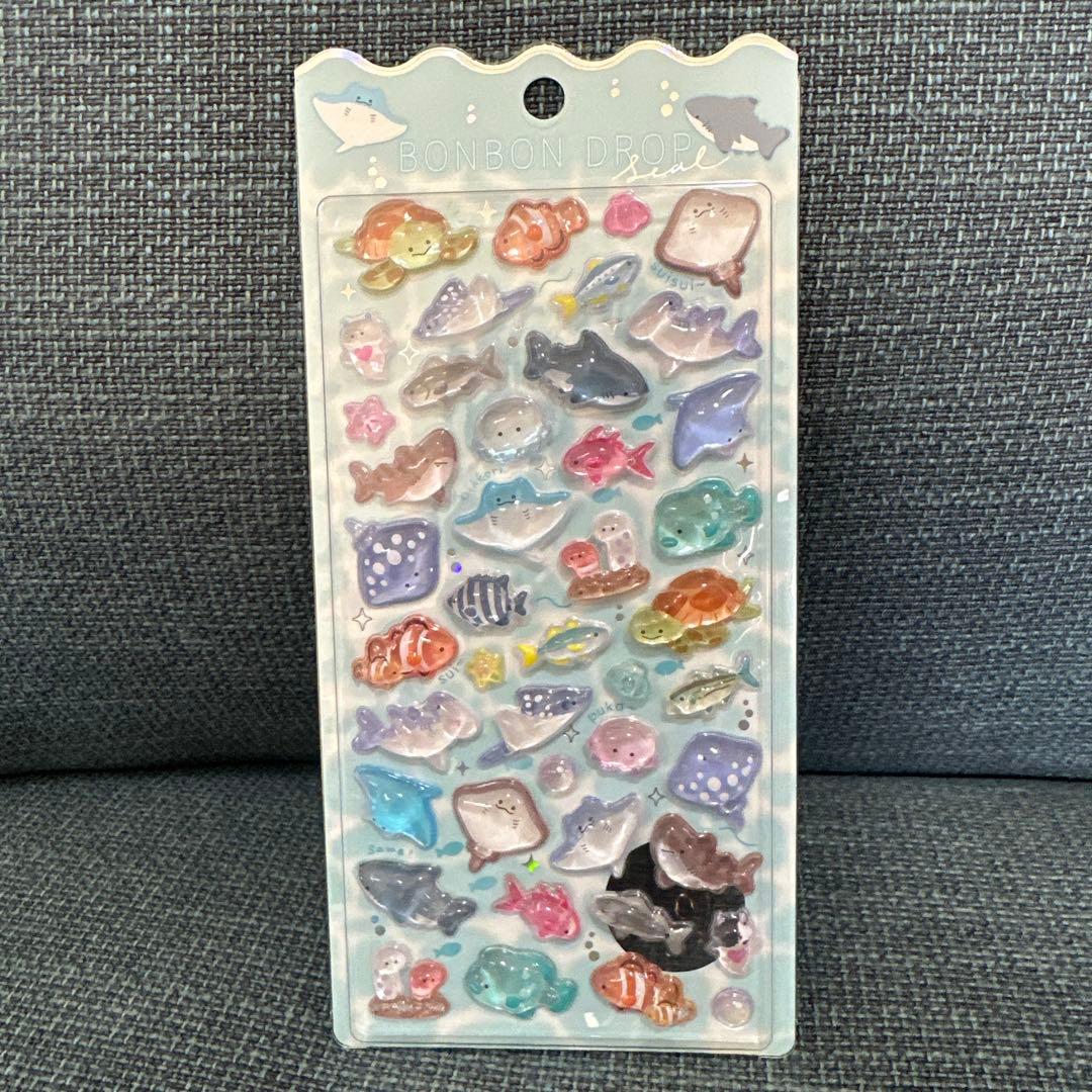 正規品》ボンボンドロップシール 水族館限定 海水魚 - メルカリ
