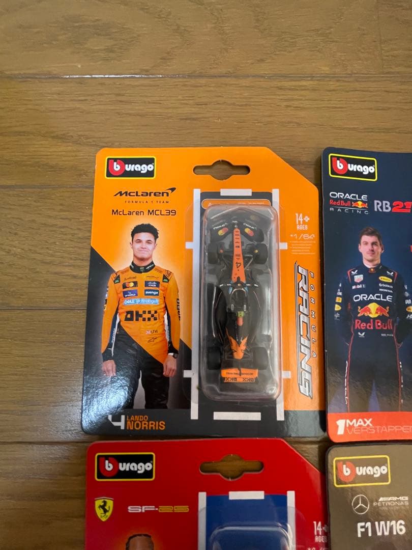 ブラゴ 1/64 F1 4台セット