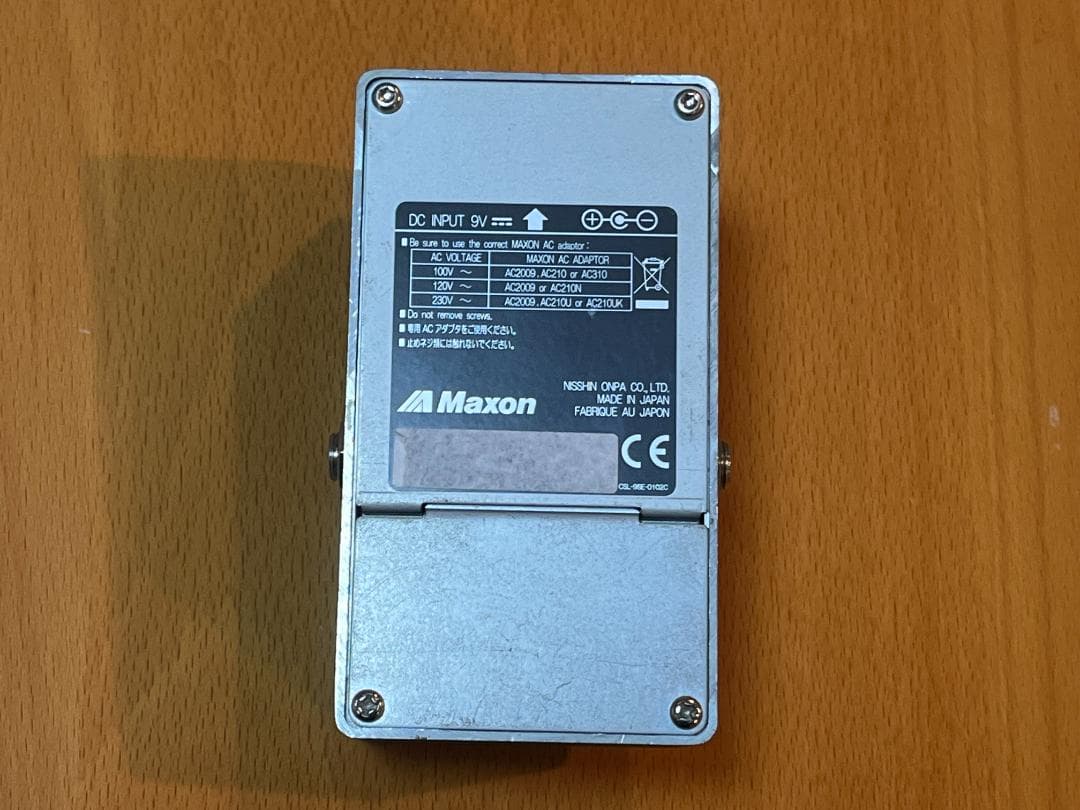 【12/20まで】Maxon OD808 オーバードライブ