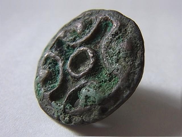 ☆Z2407☆古代品 （12）青銅 ブロンズ製 印章 オリエント 出土