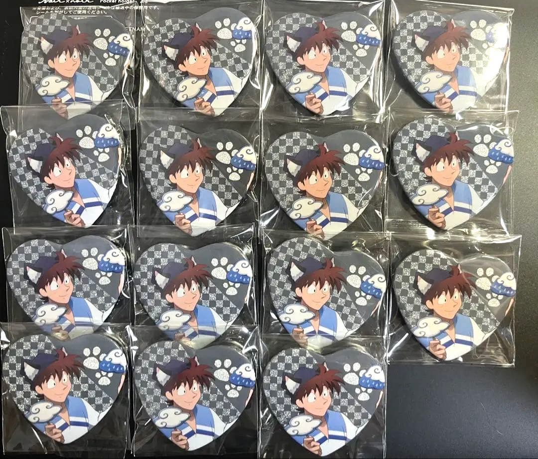 忍たま乱太郎 ナンジャタウン 土井半助 ハート缶バッジ