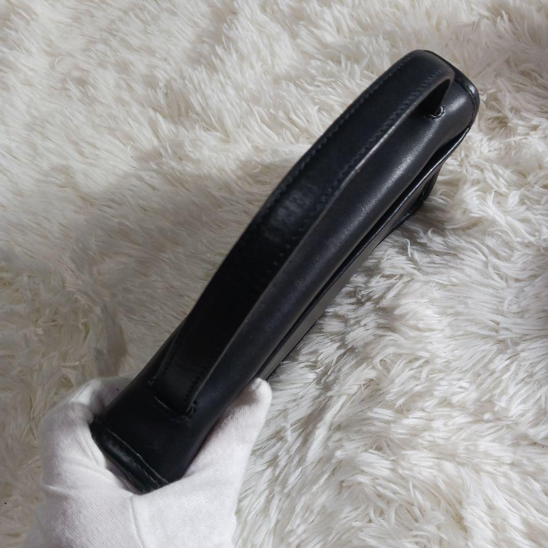 オールドコーチ　ハンドバック　ブラック　9044 ターンロック