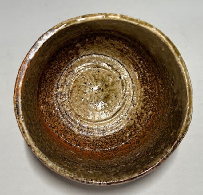 筒茶碗】四代高橋楽斎作 茶碗 共箱 共布 栞 ねのこ