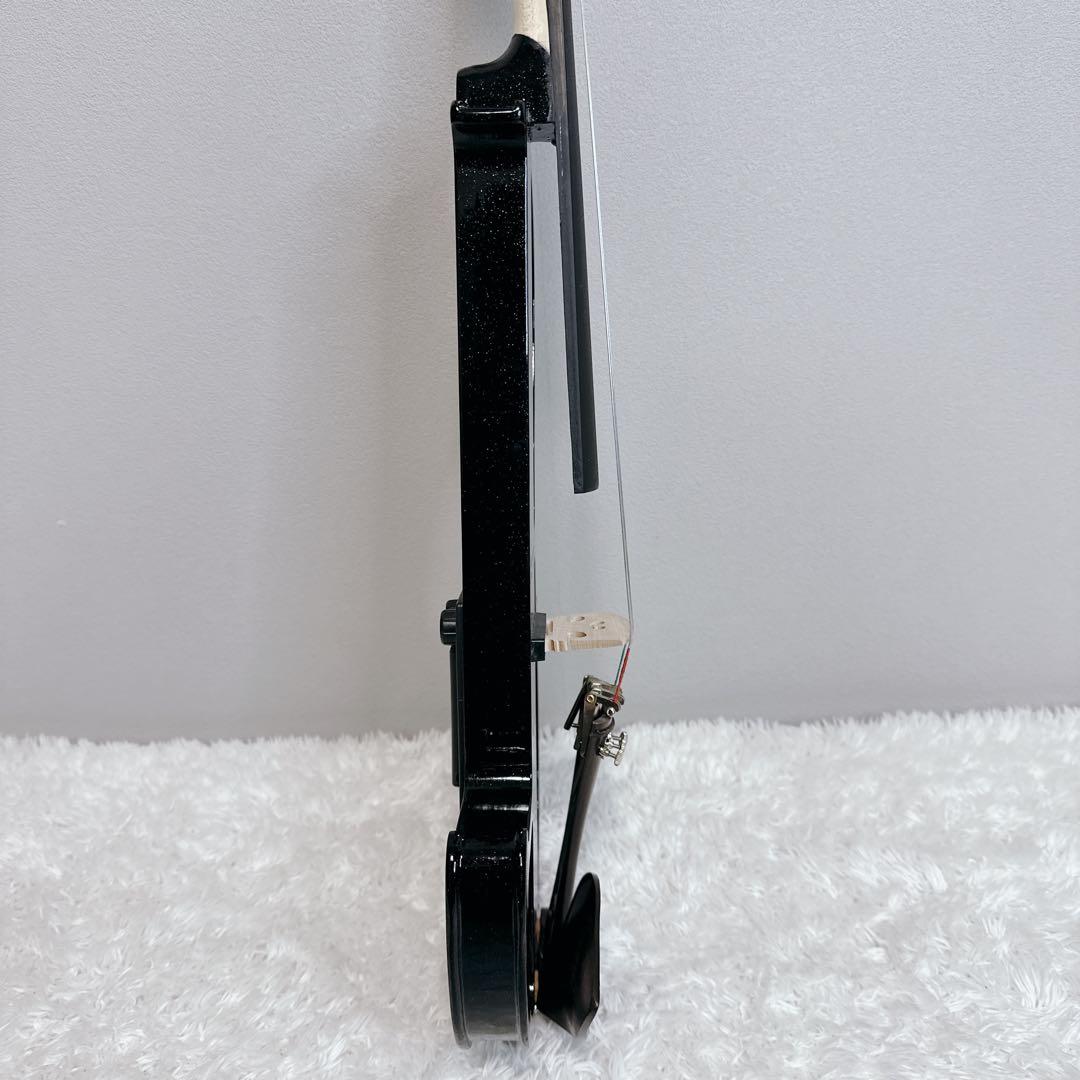 ENNBOM　サイレントバイオリン　HVPV-30　新品弦　ケース付属　4/4