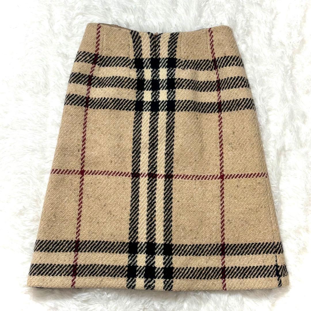 【希少】BURBERRY LONDONバーバリーロンドン ツイード イタリア製