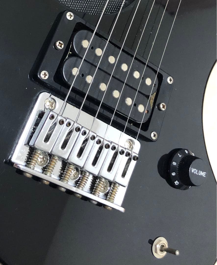 【美品】ZO-3 ブラック アンプ内蔵ミニギター 専用ケース付き！！ぞうさん