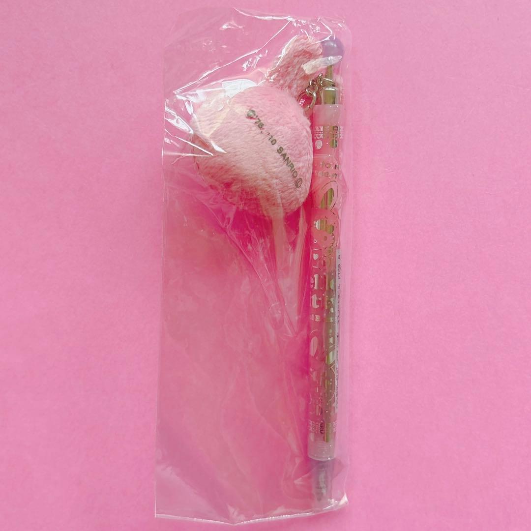 ♡キティ 根付け ストラップ ボールペン ユニバーサル USJ いちごミルク風呂