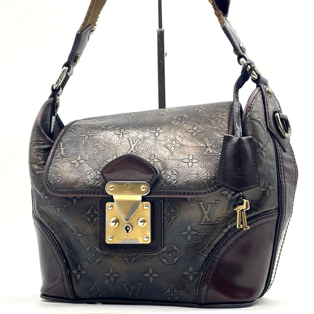 ルイヴィトン モノグラム ブロンズ セルジャンPM 2007年 ショルダーバッグ