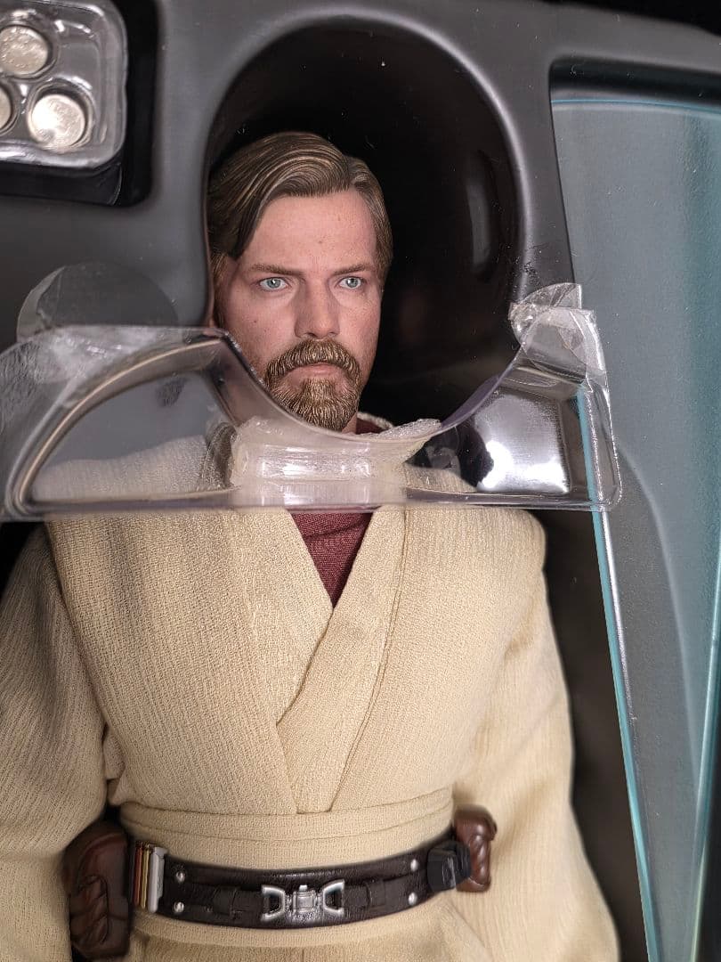 美品)ホットトイズ オビワンケノービ HOT TOYS