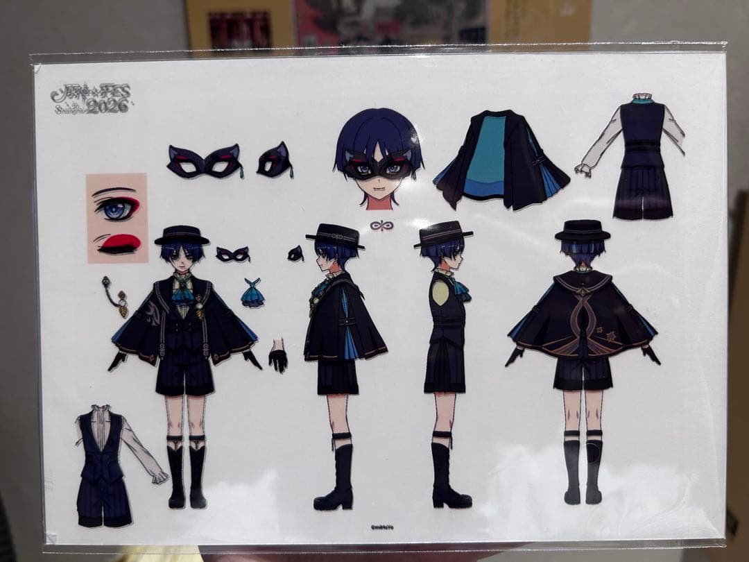 原神 fes 会場限定 vipチケット特典 原画ポストカードセット 放浪者