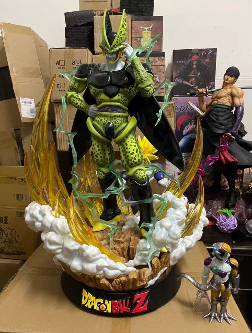 ドラゴンボール セル ガレキ ガレージキット スタチューX①③