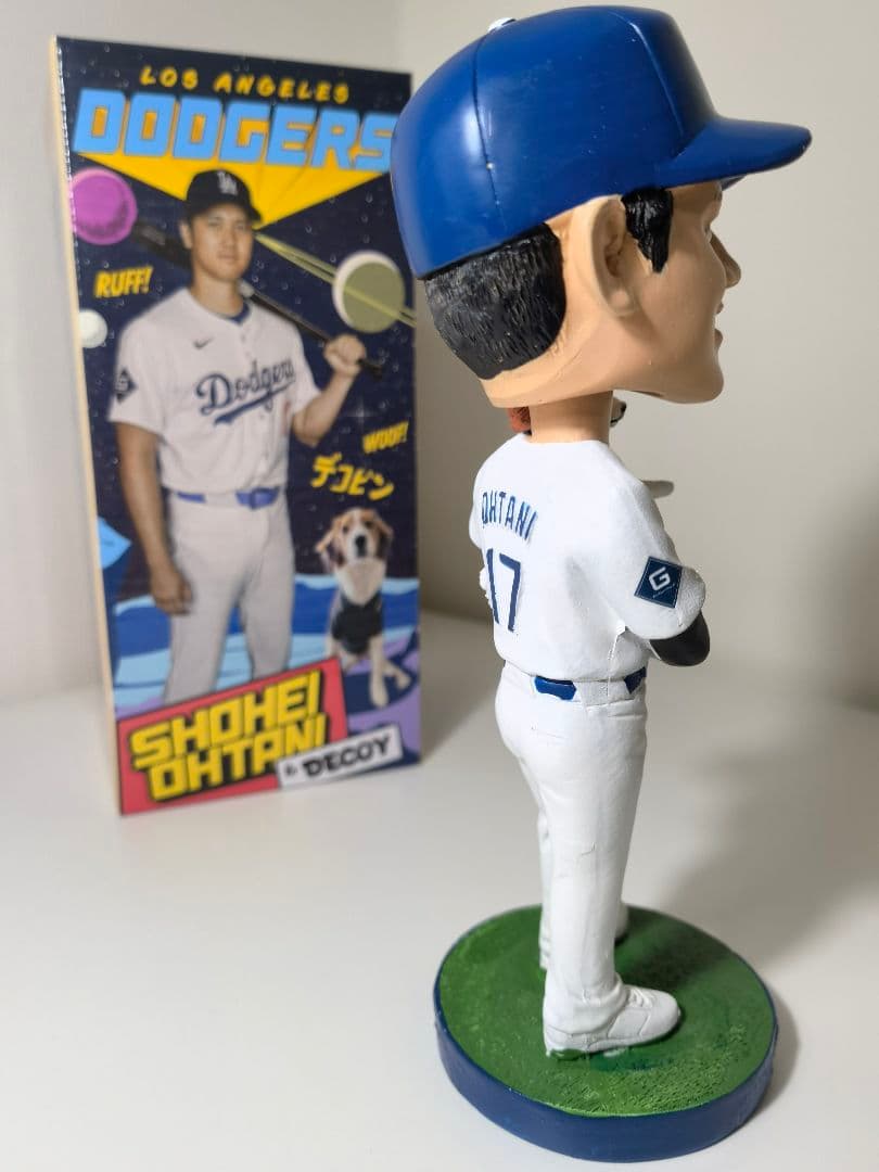 8月28日来場者限定 大谷翔平&デコピン Decoy ボブルヘッド ドジャース