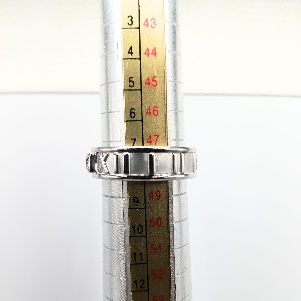 TIFFANY & Co. 750 アトラスリング 3Pダイヤ 約8号 7.0g