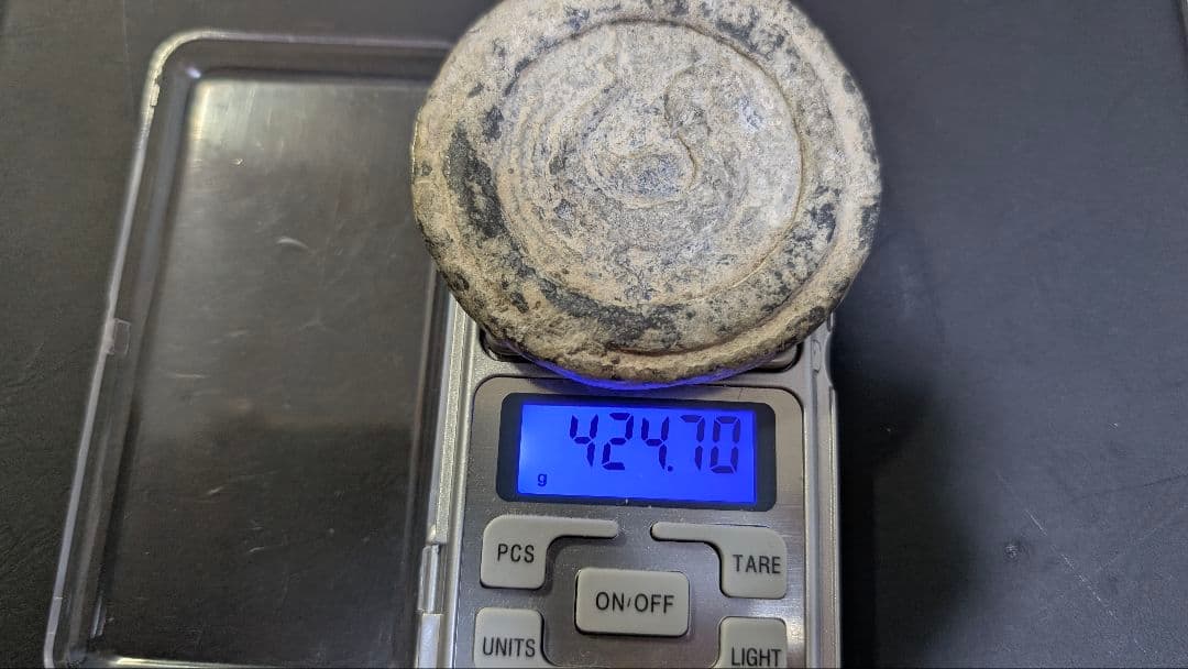 ビルマ テナセリム地方 超大型鉛貨幣