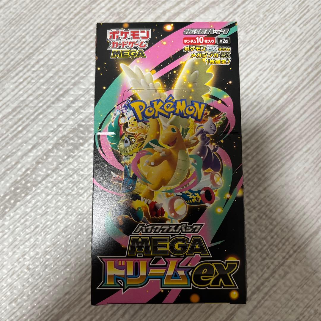 ポケカ MEGA ドリームEX BOX シュリンク無し ポケモンカードゲーム