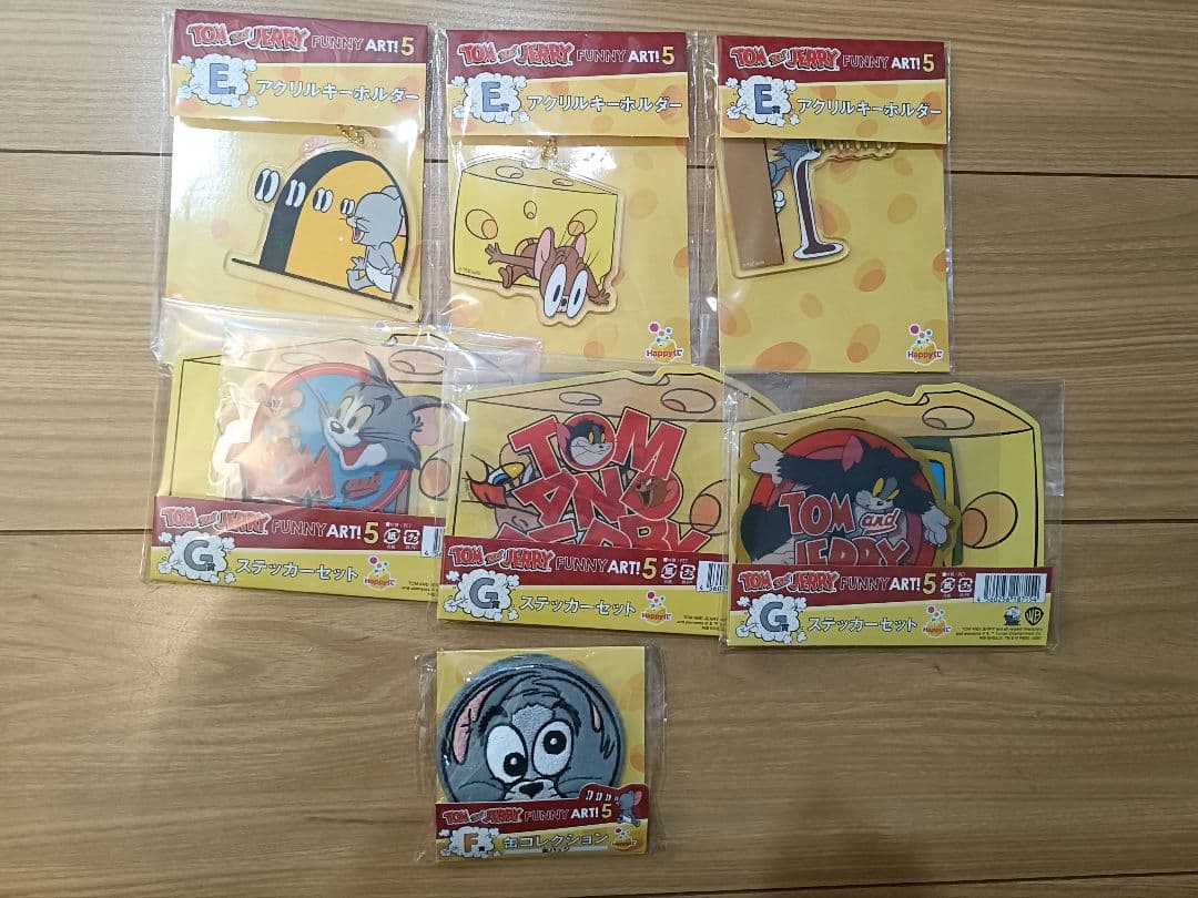 【トムとジェリーハッピーくじ】フィギュア6つまとめ売り＋おまけ付き