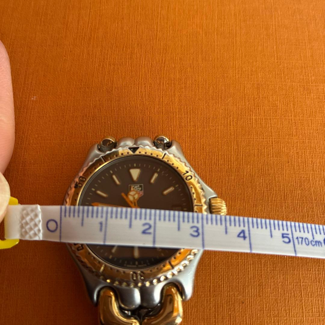 タグ・ホイヤー クォーツ腕時計 グレー文字盤