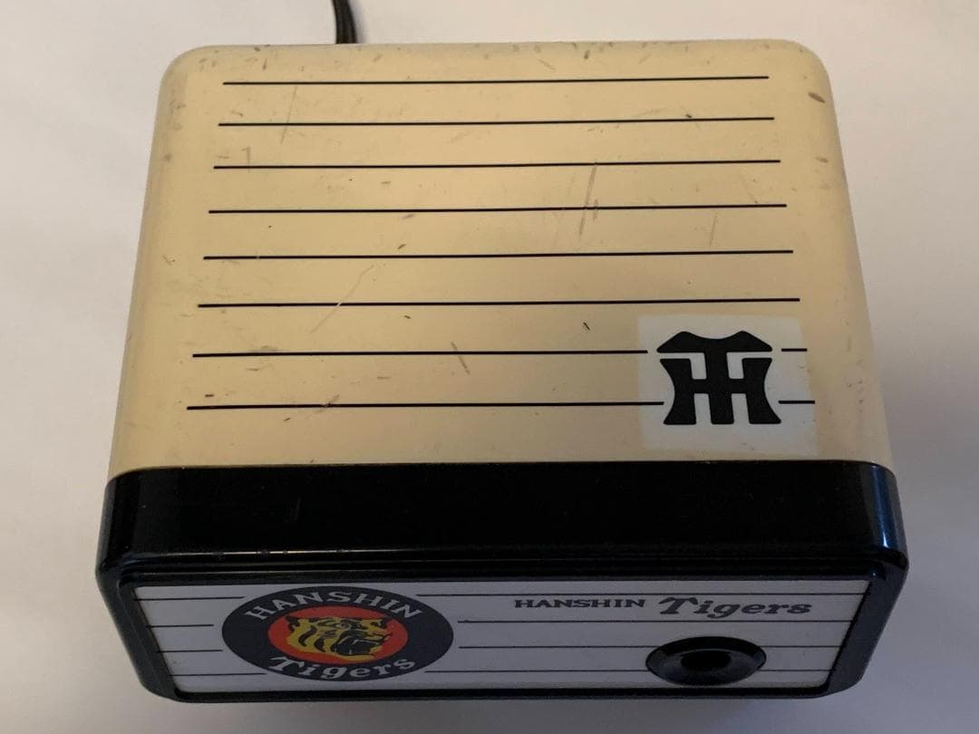 激レア・昭和レトロ】阪神タイガース仕様 東芝 電動鉛筆削り 交流式