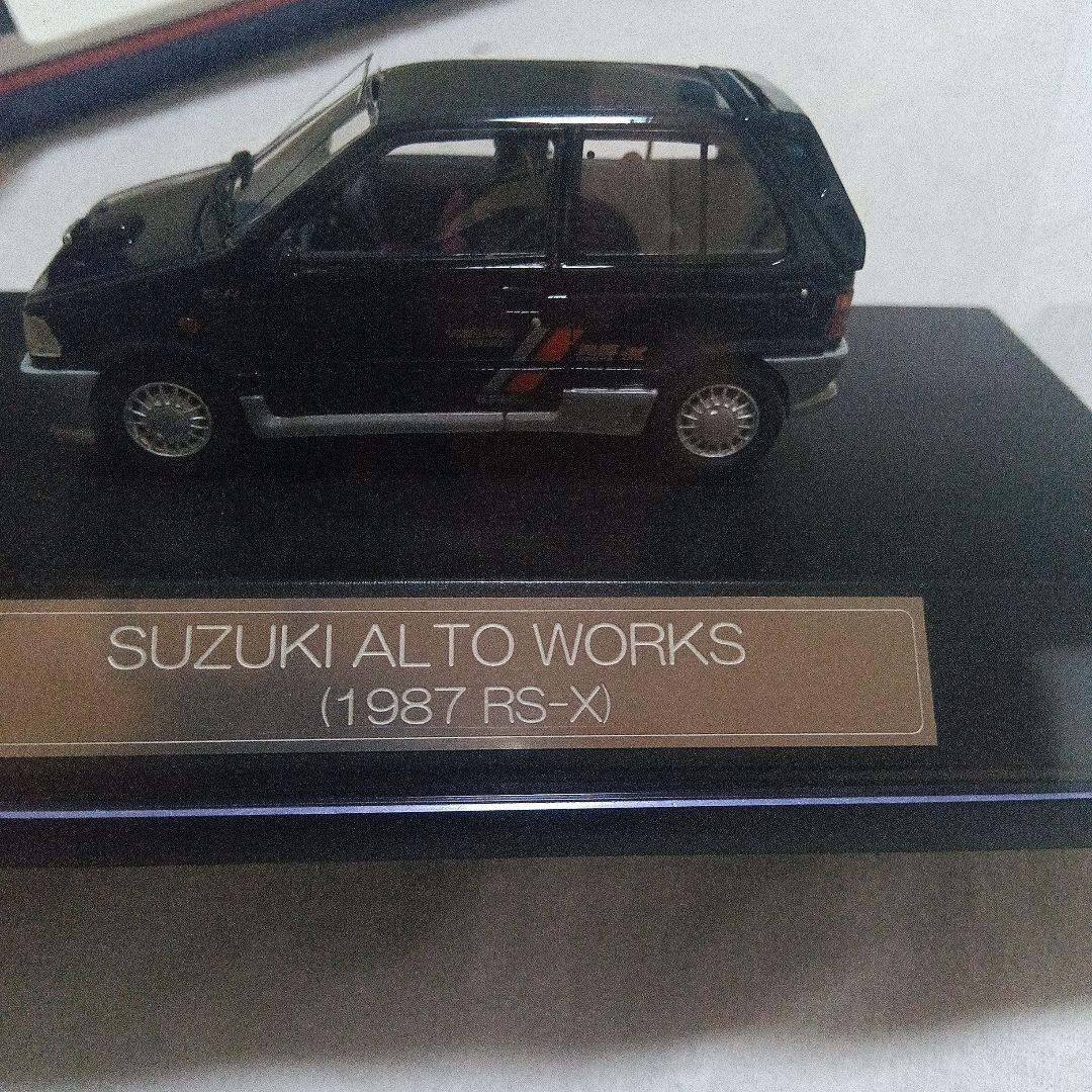 ハイストーリー 1/43 アルトワークス ブルー