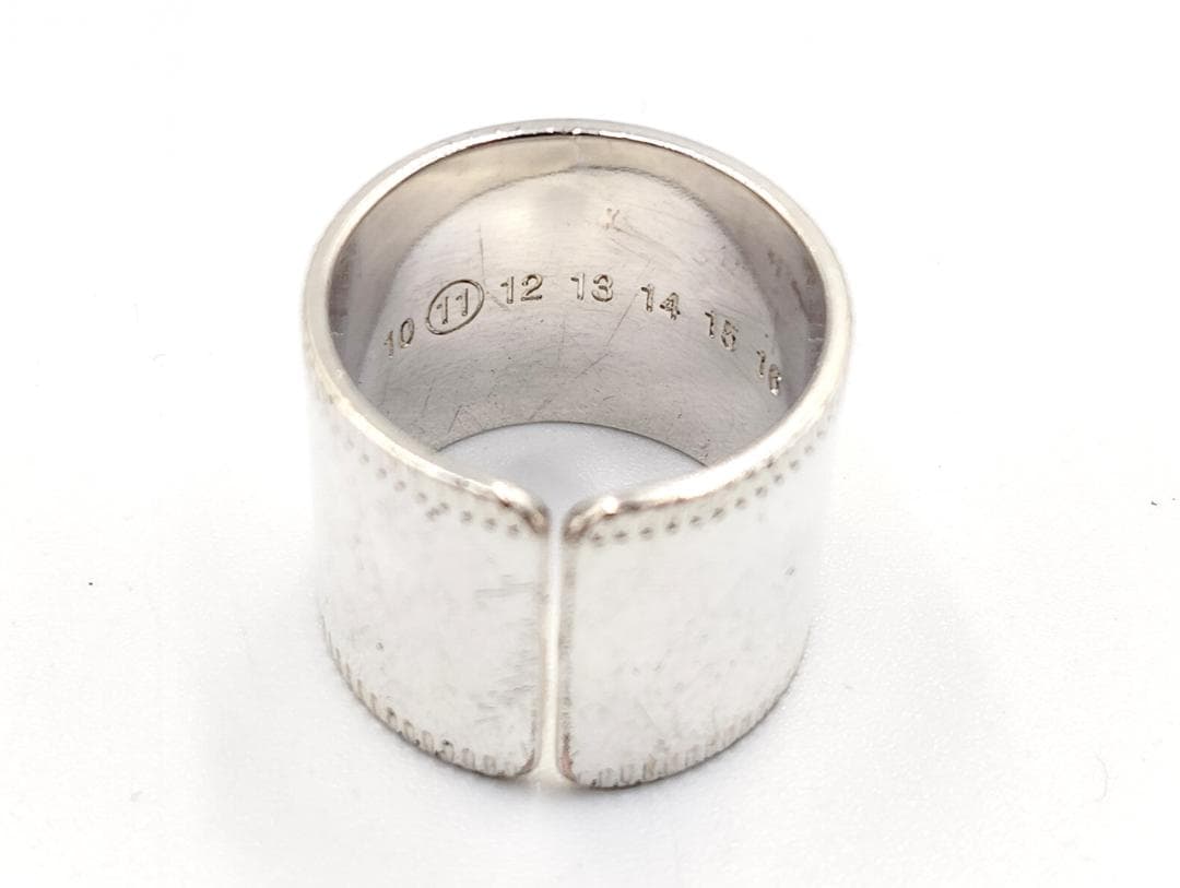 超希少☆18AW／メゾンマルジェラ／4連リング／シルバー925／アーカイブ品