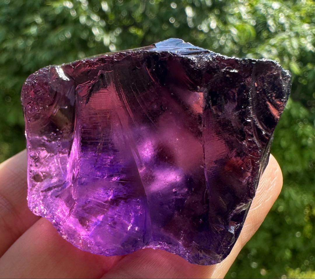 シエラネバダ産アンダラクリスタル パープル 高次元 瞑想ヨガ