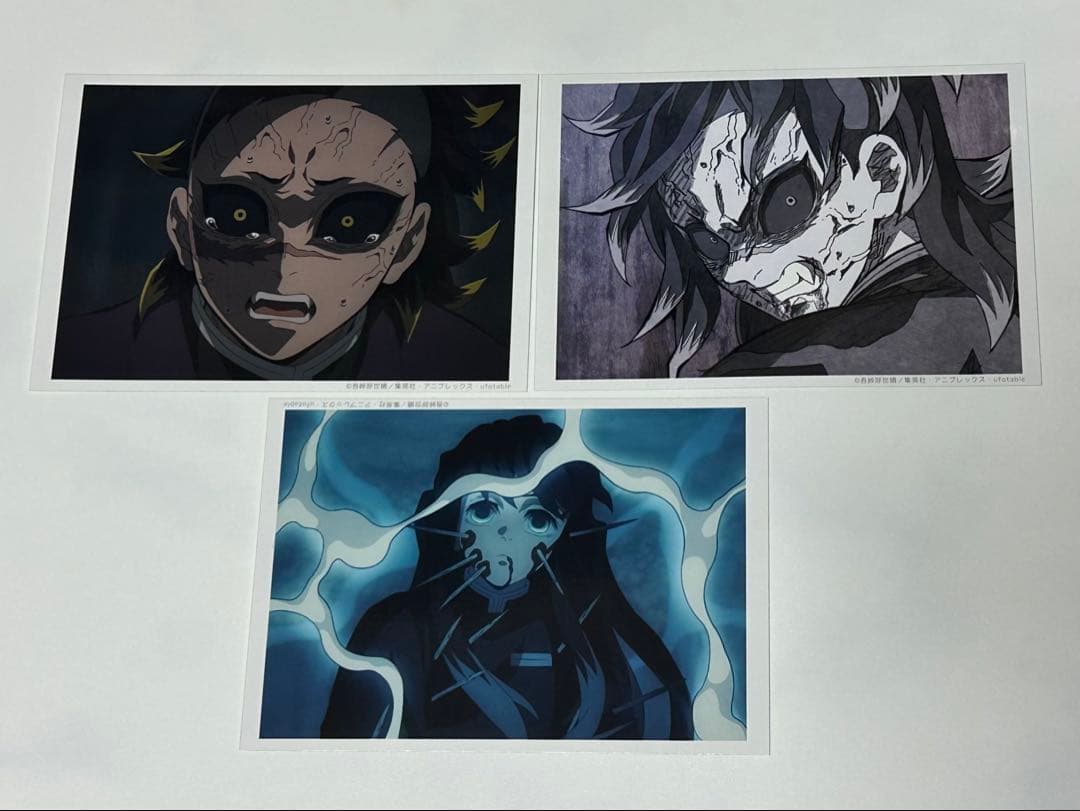 鬼滅の刃　刀鍛冶の里編　場面写ブロマイド　不死川実弥　不死川玄弥　セット