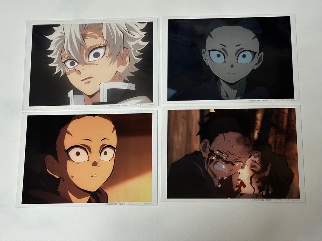 鬼滅の刃　刀鍛冶の里編　場面写ブロマイド　不死川実弥　不死川玄弥　セット