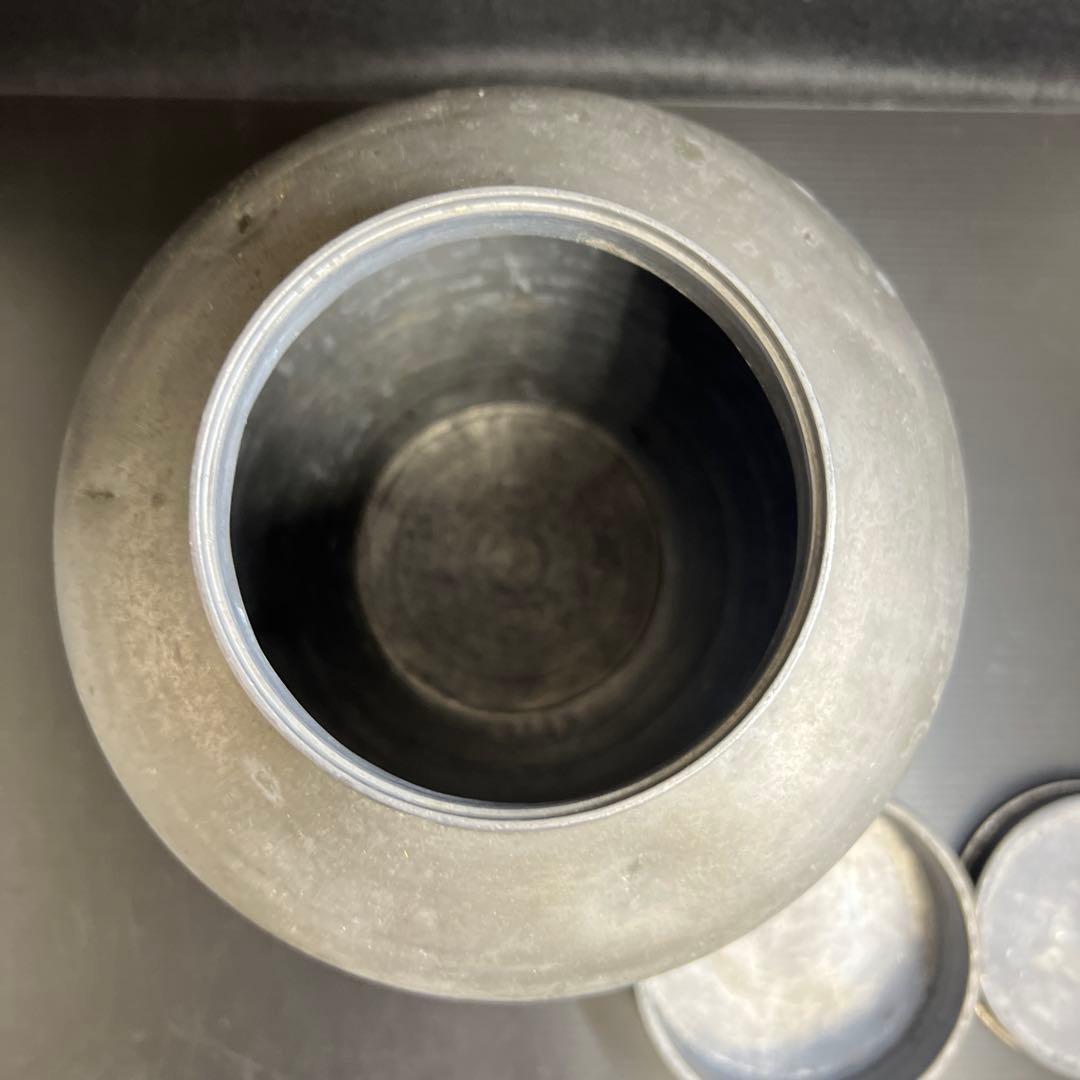 金清號 古錫茶壺大茶壺 2106g/高さ約23㎝ 東Y7-