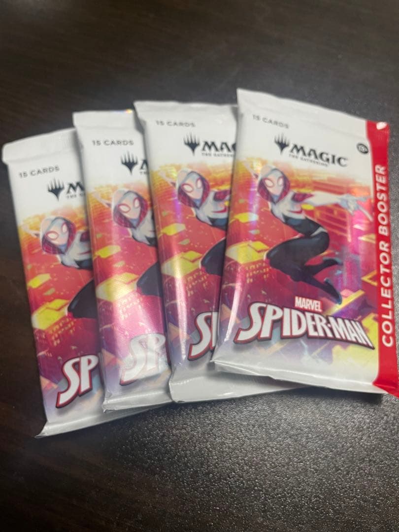 マジック：ザ・ギャザリング スパイダーマン コレクターブースター 英語版4パック MTG スパイダーマン コレクターブースター 英語 4パック MTG